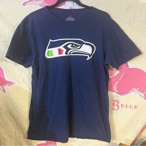 Si Hawks Blue T-Shirt with Seattle Seahawk Logo